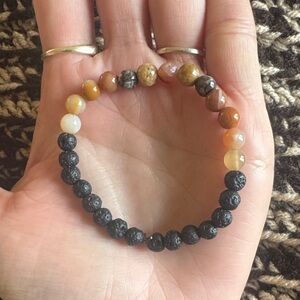 Handmade Natural Stone Beaded Bracelet